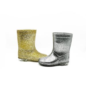 Glitter Çocuk PVC Yağmur Çizmeleri